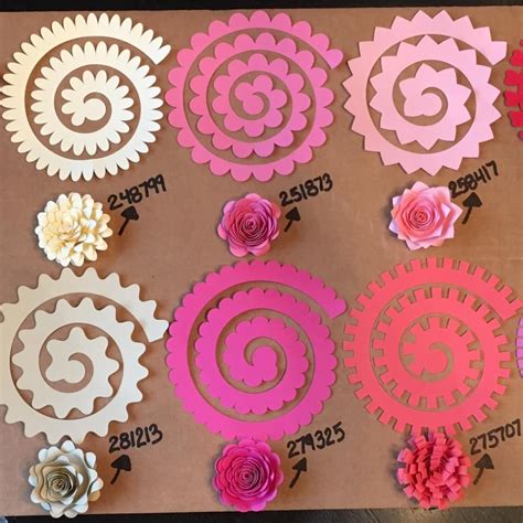 Rolled Flowers SVG -9 Rolled Paper Flower Templates | ubicaciondepersonas.cdmx.gob.mx