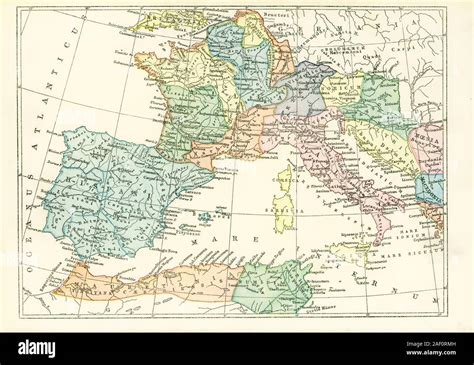 Western provinces of roman empire hi-res stock photography and images ...