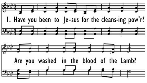 ARE YOU WASHED IN THE BLOOD? | Digital Songs & Hymns