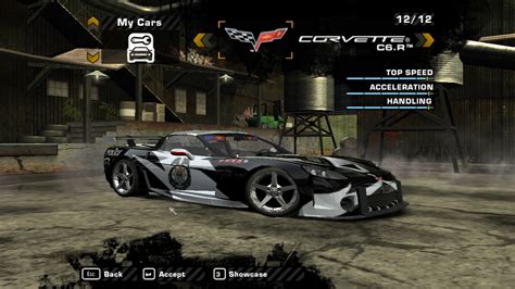 NFSMods - Cops Corvette C6R