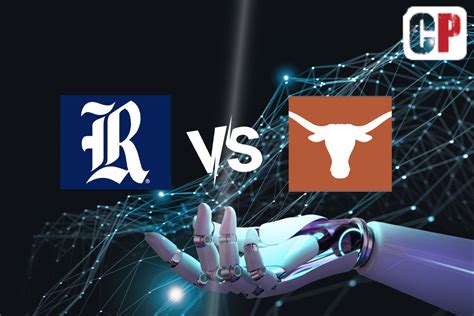 Rice Owls at Texas Longhorns AI NCAA Prediction 9223