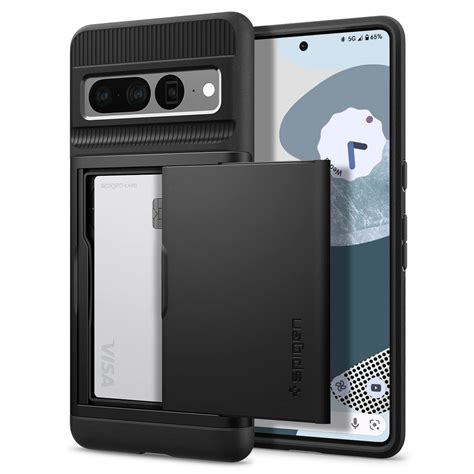 Spigen Slim Armor CS Back Cover Case Compatible For Google Pixel 7 Pro (TPU + Polycarbonate ...