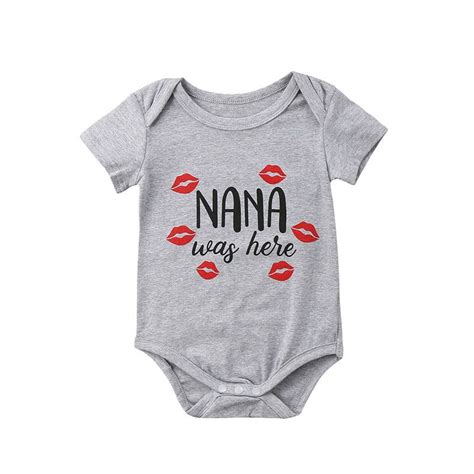 Funny Quote Letter Print Onesie - MyLoveHoney Baby Clothing | Funny ...