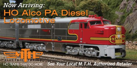 Check Out The Details And See It In Action: The HO Alco PA-1 Diesel | MTH ELECTRIC TRAINS