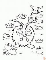 Cute Pokemon Coloring Pages Free Printable Sheets sketch template