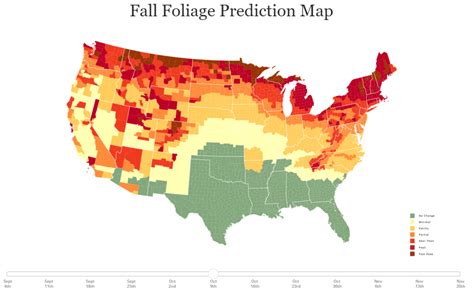 Map: Where fall colors are peaking, and where they will soon | WFRV