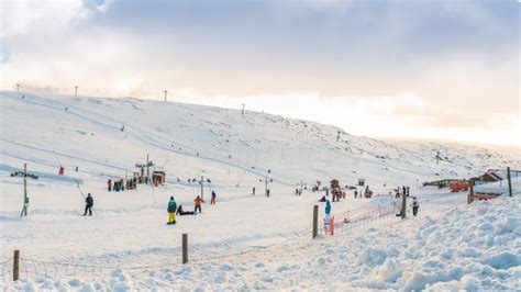 Vodafone Ski Resort at Serra Da Estrela, Portugal Stock Photo - Image of europe, outdoors: 107661544