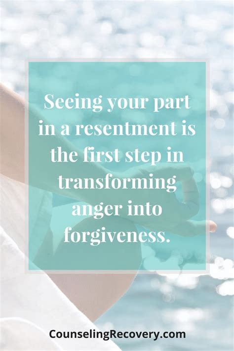 Turning Resentments into Acceptance — Counseling Recovery, Michelle Farris, LMFT | Healing ...