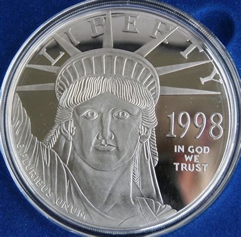 United States - 100 Dollar 1998 "Liberty" platinum over silver - Catawiki