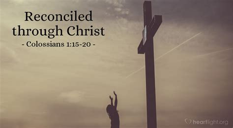 'Reconciled through Christ' — Colossians 1:15-20 (Praying with Paul)