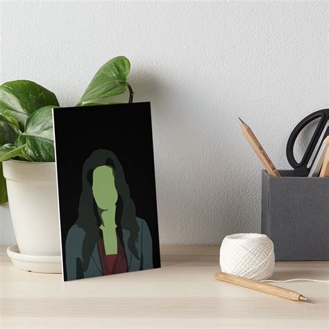 "She-Hulk Silhouette" Art Board Print for Sale by shirabarnir | Redbubble