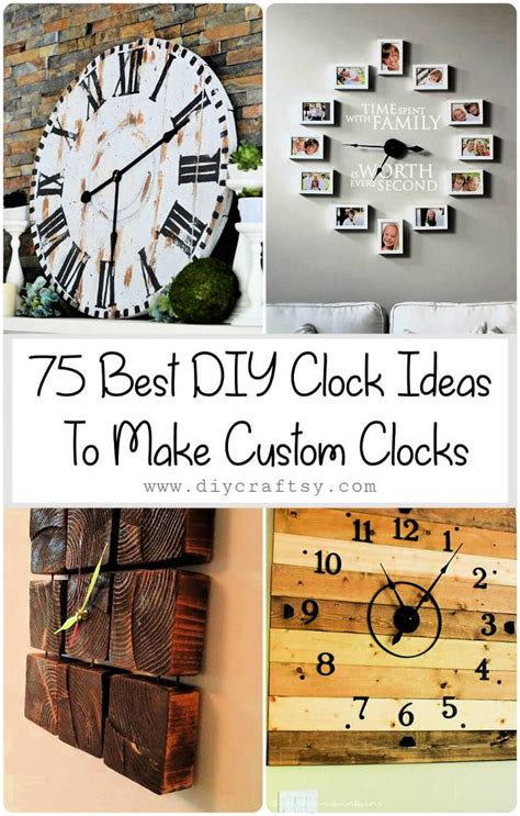 75 Best DIY Clock Ideas To Make Your Own Custom Clocks