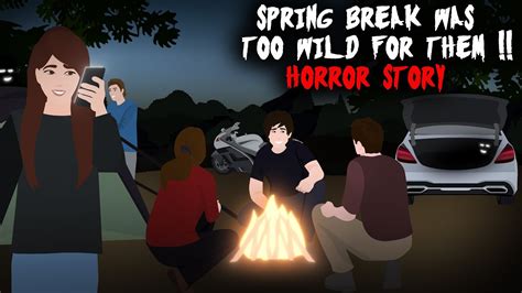 Spring Break was TOO WILD for Them !! Horror Story Animated - YouTube