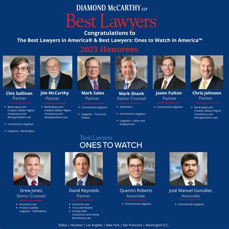 Best Lawyers 2023 | Diamond McCarthy LLP