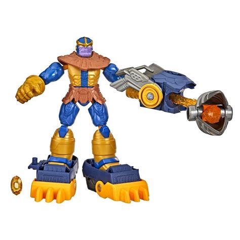 Marvel Avengers Bend and Flex Missions Thanos Fire Mission Figure, 6-Inch-Scale Bendable Toy for ...