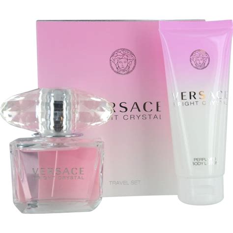 Bright Crystal 2 Pc Gift Set (3.0 Oz EDT & 3.3 oz Body Lotion) for Women by Versace - Walmart.com