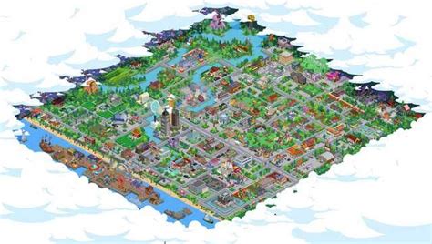 Maps of Springfield. | The simpsons, Simpsons springfield map ...