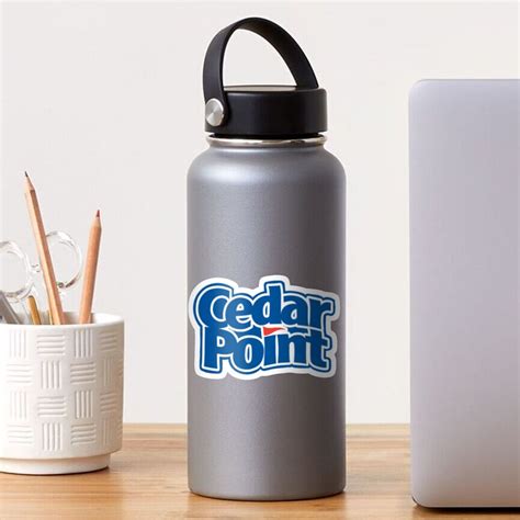 "Cedar Point Logo" Sticker for Sale by stickerart27 | Redbubble