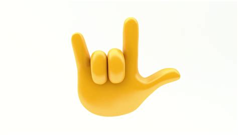 Emoji hand gesture 3D model - TurboSquid 1417505