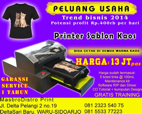 Inspirasi 38 Harga Jual Kaos Sablon Dtg