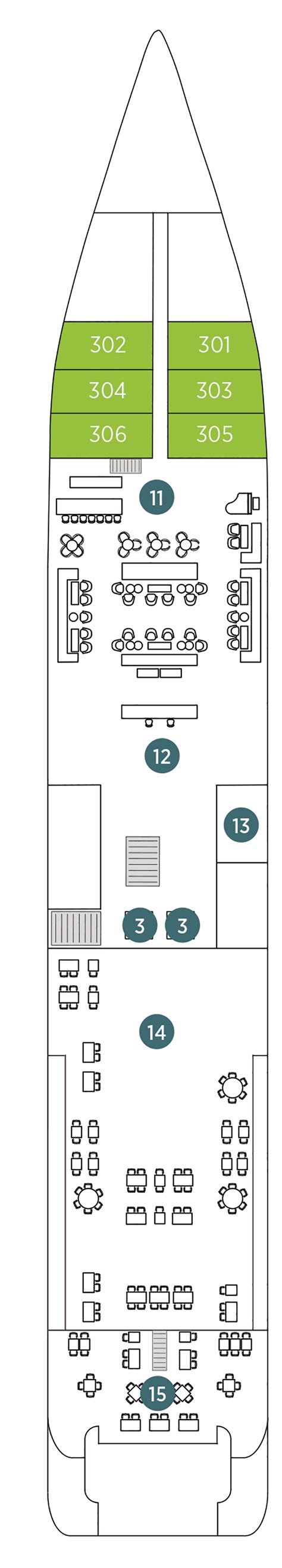 Emerald Azzurra – Deck Plans - Planet Cruise