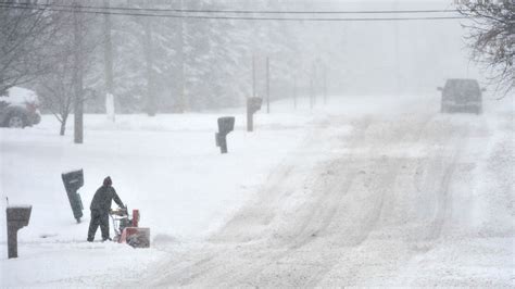 Winter storm warning in effect for parts of Michigan