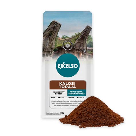 EXCELSO KALOSI TORAJA BUBUK 200G - Excelso Coffee