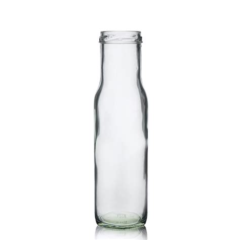 250ml Round Glass Sauce Bottles G250MLCRDS-P - GlassBottles.co.uk