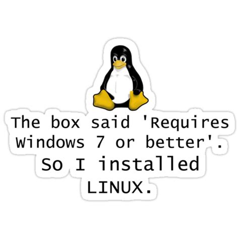 "Linux" Stickers by MarkSeb | Redbubble