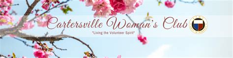 Welcome to GFWC Cartersville Woman's Club – Living the Volunteer Spirit