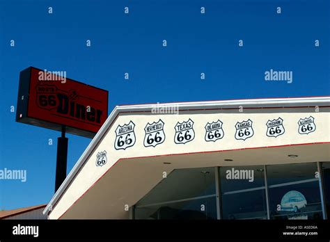 Route 66 Diner Williams Arizona Stock Photo - Alamy