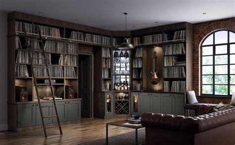 Home Library Furniture | Fitted Library Bookshelves | Neville Johnson