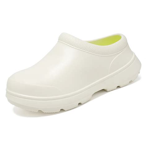 Lopsie Men's Women's Unisex Slip Resistant Work Clogs Men or Women Kitchen and Chef Shoes Safety ...