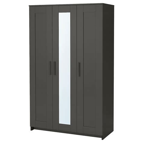 Light Relationship During ~ ikea white 3 door wardrobe with mirror Brown solid idiom