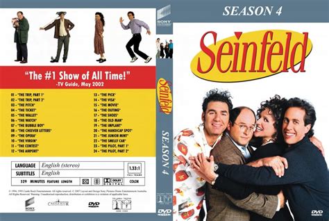 Seinfeld season 4 - TV DVD Custom Covers - Season 42 :: DVD Covers