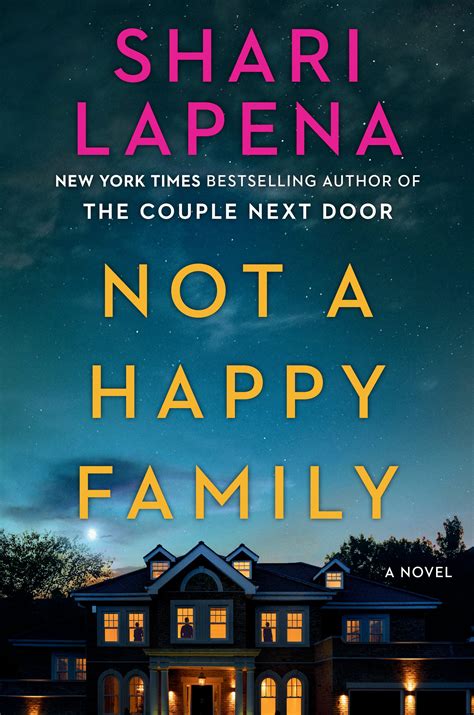 Shari Lapena continues to thrill with new page-turner 'Not a Happy Family'