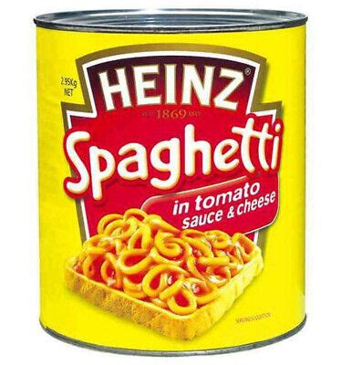 Heinz Spaghetti In Tomato Sauce 2.95kg | eBay