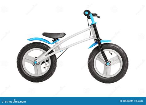 Studio Shot of a Small Generic Bike for Children Stock Photo - Image of saddle, little: 35628344