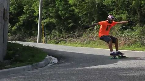 Longboarding Downhill: Longboard Tricks in Pool! Downhill Drifting ...