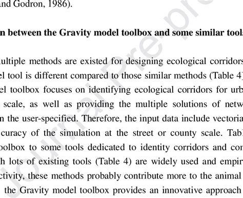 An example of the original gravity model (Equation 1) where the level... | Download Scientific ...