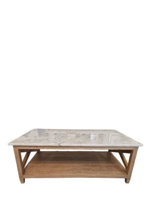 Hampton Marble Top Coffee Table – Home Gallery