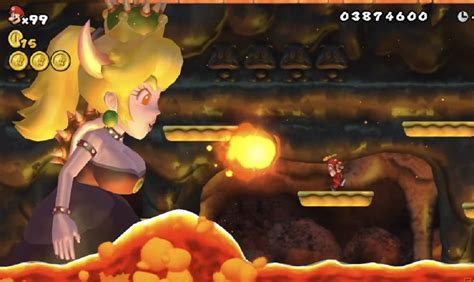 Modder swaps New Super Mario Bros Wii final boss with Bowsette – Destructoid