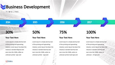 Business Roadmap Template | Free PowerPoint Templates