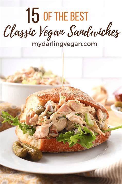 15 Classic Vegan Sandwich Recipes - My Darling Vegan