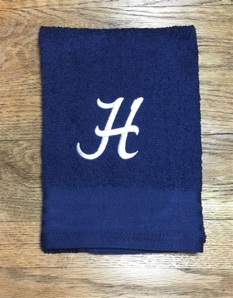 Monogrammed Hand Towel Personalized Hand Towels Initial Personalized ...