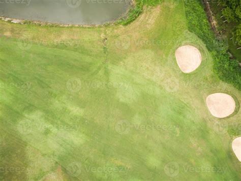 Aerial view of beautiful golf course 3817459 Stock Photo at Vecteezy