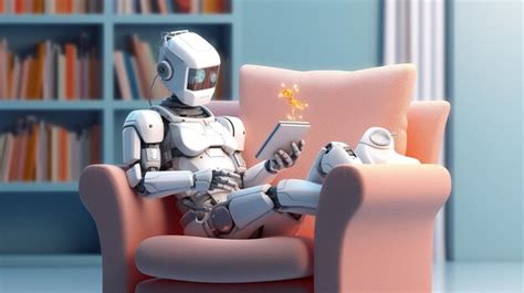 Premium Photo | Cute AI robot