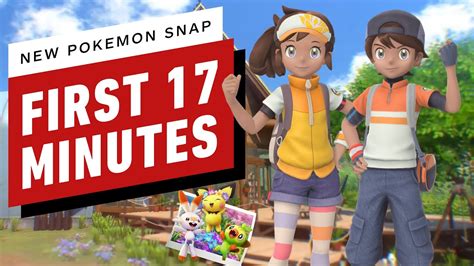 New Pokemon Snap: The First 17 Minutes of Gameplay - YouTube