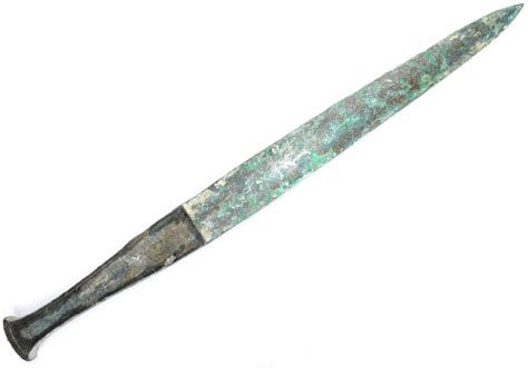 Bronze Age Sword with Decorated Handle - 380 mm - Catawiki