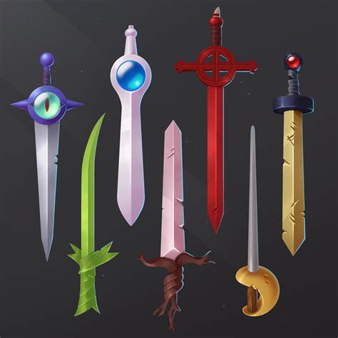 ArtStation - Finn's swords